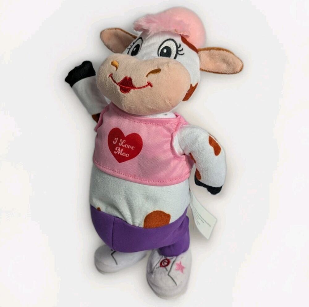 Gemmy Cow Plush Dances Sings Milkshake By Kelis Pregnant Mom Gift I Love Moo